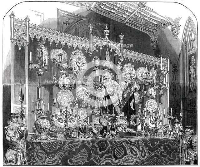 The Grand Buffet, St. George's Hall...1844. Creator: Unknown.