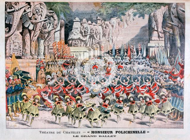 The Grand Ballet, Theatre du Chatelet, Paris, 1904. Artist: Unknown