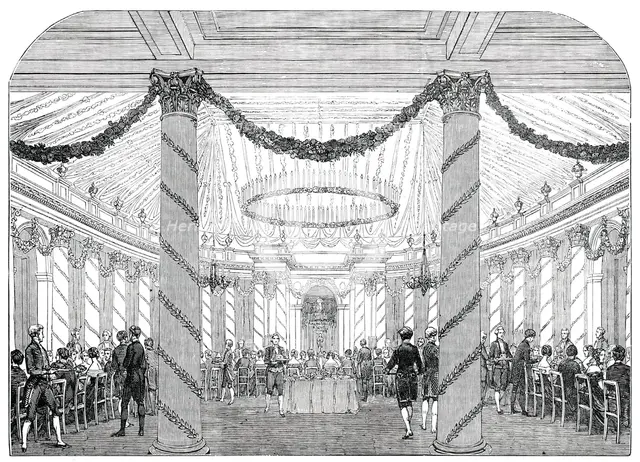 The Grand Banquet, 1850. Creator: Unknown.
