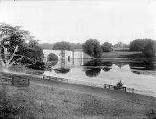 The Grand Bridge, Blenheim Palace, Woodstock, Oxfordshire, 1890. Artist: Henry Taunt