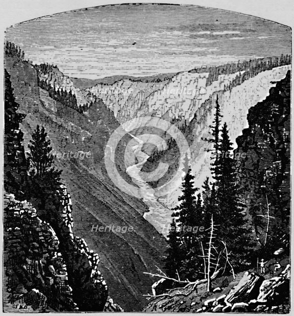 'The Grand Cañon', 1883. Artist: Unknown.
