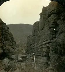 The Grand Canon [sic], Grampians, Victoria, Australia 1908. Creator: George Rose