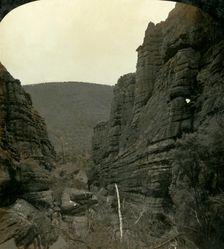 The Grand Canon [sic], Grampians, Victoria, Australia 1908. Creator: George Rose