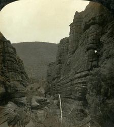 The Grand Canon [sic], Grampians, Victoria, Australia 1908. Creator: George Rose
