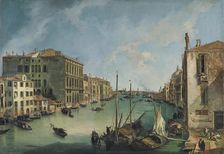 The Grand Canal from San Vio, Venice, 1723. Creator: Canaletto