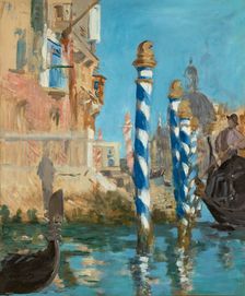 The Grand Canal in Venice, 1874. Creator: Manet, Édouard (1832-1883)