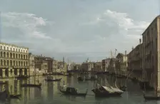 The Grand Canal looking South from Ca? Foscari to the Carità, ca 1738