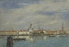 The Grand Canal, Venice, 1895. Creator: Boudin, Eugène-Louis (1824-1898)