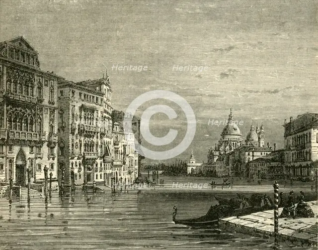 'The Grand Canal, Venice', 1890.   Creator: Unknown.
