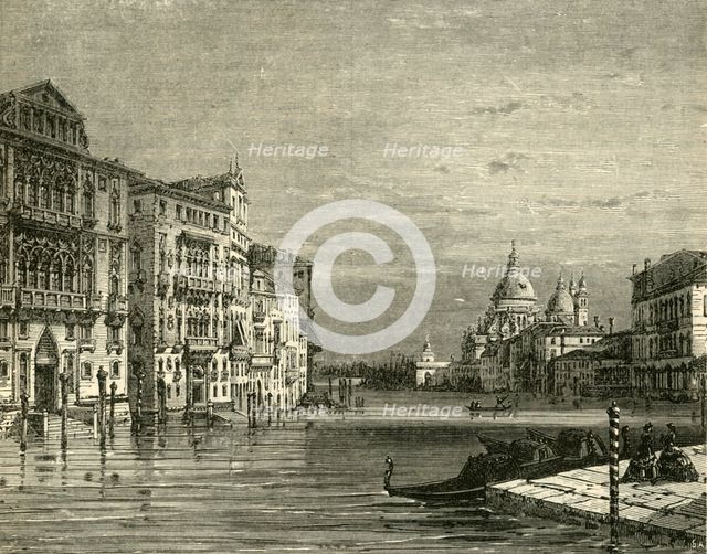 'The Grand Canal, Venice', 1890.   Creator: Unknown.