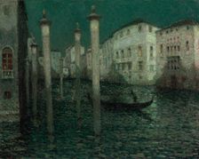 The Grand Canal, Venice, 1914. Creator: Le Sidaner, Henri (1862-1939)