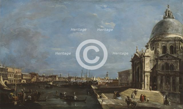 The Grand Canal, Venice, c. 1760. Creator: Francesco Guardi.