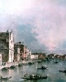 The Grand Canal, Venice c1732-1790. Artist: Francesco Guardi