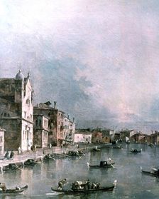 The Grand Canal, Venice c1732-1790. Artist: Francesco Guardi