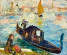 The Grand Canal, Venice (Gondola), 1881