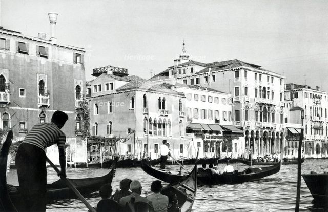 The Grand Canal, Venice, Italy, c1955. Creator: Arthur Charles Kirby Ware.