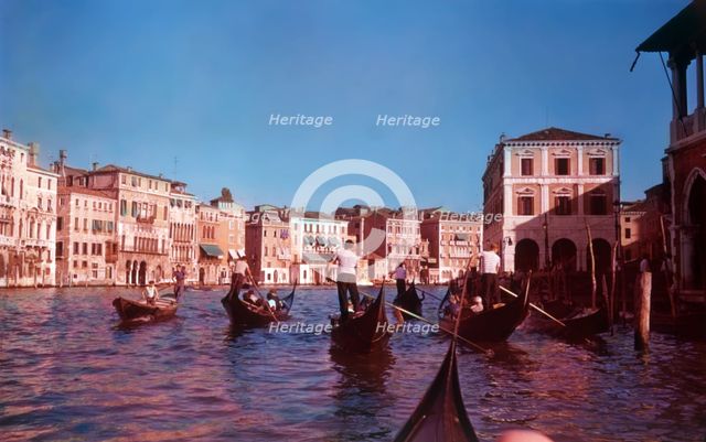 The Grand Canal, Venice, Italy, c1955. Creator: Arthur Charles Kirby Ware.