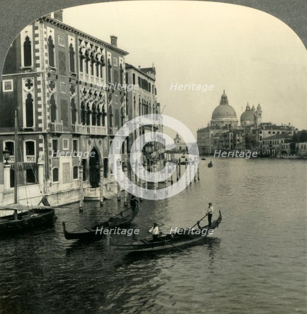 'The Grand Canal, Venice, Italy', c1930s. Creator: Unknown.
