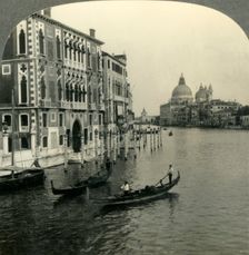 The Grand Canal, Venice, Italy c1930s. Creator: Unknown