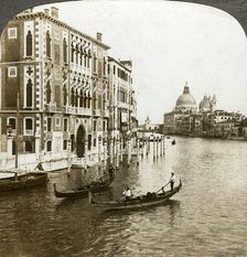 The Grand Canal, Venice, Italy.Artist: Underwood & Underwood