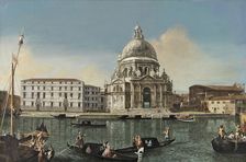 The Grand Canal with Santa Maria della Salute, 1738. Creator: Michele Marieschi