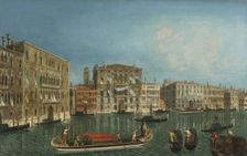 The Grand Canal with Palazzo Foscari and Palazzo Balbi