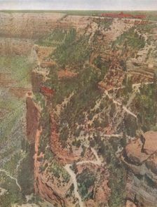 The Grand Canyon, Arizona 1914. Creator: Unknown