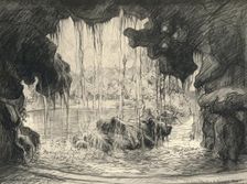 The Grand Cascade, Bois de Boulogne 1915. Artist: Frank Milton Armington