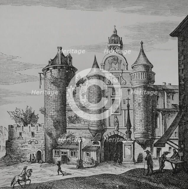 The Grand Châtelet, Paris, France, 1655, (1878). Creator: Unknown.