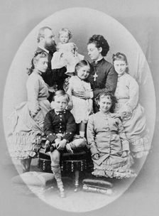 The Grand Ducal family of Hesse, c1873. Creator: Unknown