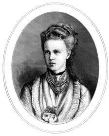 The Grand Duchess Maria Alexandrovna of Russia, 1873. Creator: Unknown