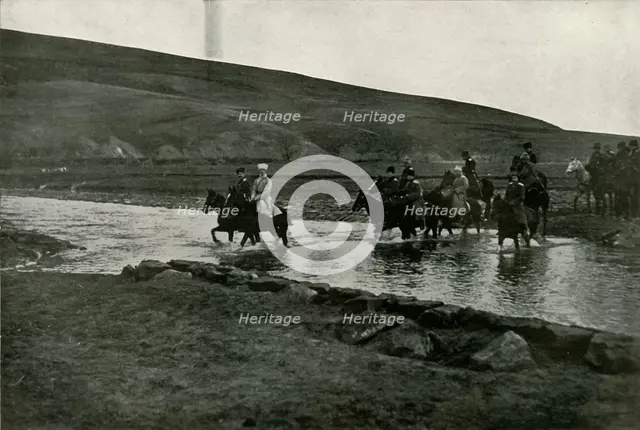 'The Grand Duke Michael and his Staff', (1919). Creator: Unknown.