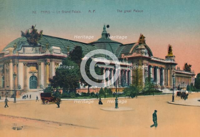 The Grand Palais, Paris, c1920. Artist: Unknown.