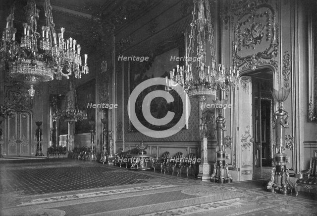 'The Grand Reception Room, Windsor Castle, 1912', (1939). Artist: Unknown.