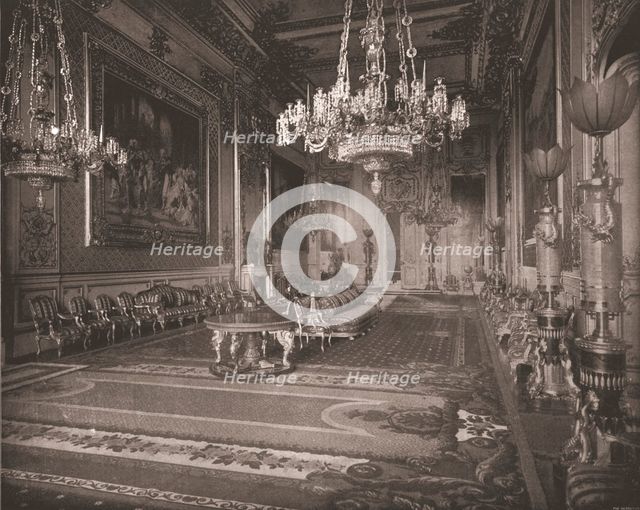 The Grand Reception Room, Windsor Castle, Berkshire, 1894. Creator: Unknown.