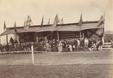 The Grand Stand, Foochow (Fuzhou), ca. 1869. Creator: Afong Lai