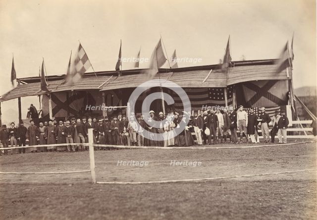 The Grand Stand, Foochow (Fuzhou), ca. 1869. Creator: Afong Lai.