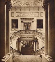 The Grand Staircase in Buckingham Palace, 1935