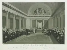 The Grand Sanhedrin of the Israelites by Napoleon I, 1806. Creator: Damame-Demartrais, Michel François (1763-1827)