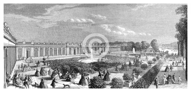 The Grand Trianon, (1885).Artist: Rigaud