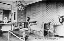 The Grand Trianon, Napoleon's bed room, 1900. Creator: Unknown