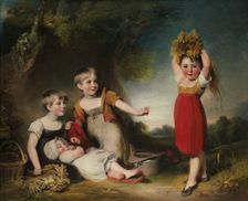 The Grandchildren of Sir William Heathcote, 3rd Baronet. Creator: William Owen