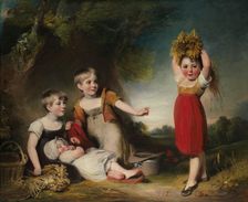 The Grandchildren of Sir William Heathcote, 3rd Baronet. Creator: William Owen