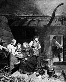 The Grandfather's Blessing, mid 19th century (1882)
