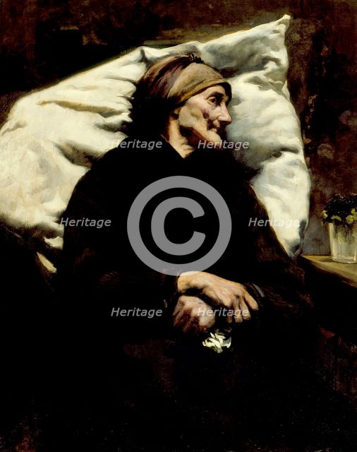 The Grandmother, 1889. Creator: Walter Gilman Page.