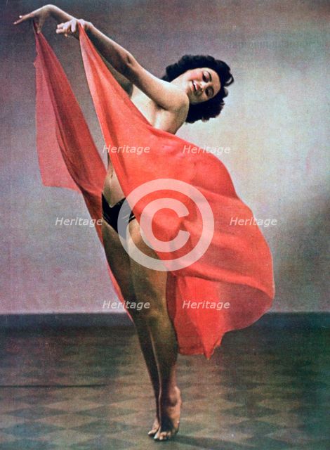 The grace and lightness of Ly Mara, 1942. Artist: Unknown