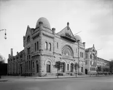 The Grace Baptist Temple, Philadelphia, Pa., between 1900 and 1910. Creator: Unknown