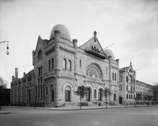 The Grace Baptist Temple, Philadelphia, Pa., between 1900 and 1910. Creator: Unknown