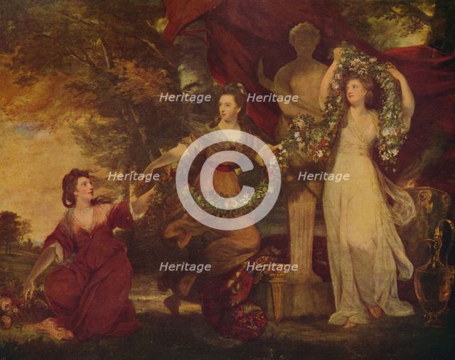 'The Graces', 1773, (c1915). Artist: Sir Joshua Reynolds.