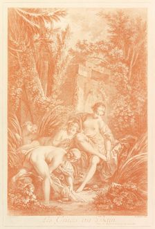The Grâces au Bain (The Graces at the Bath), 1756. Creator: William Wynne Ryland